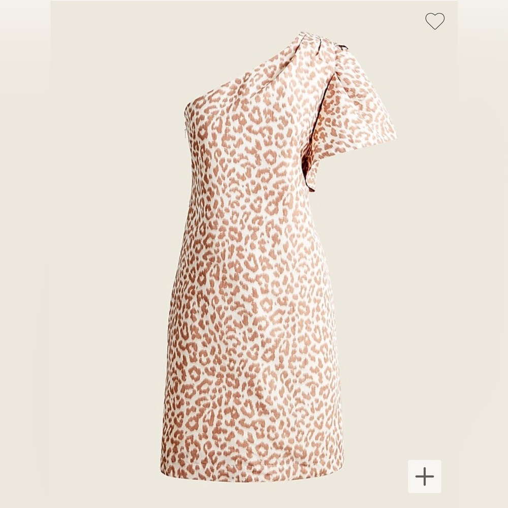 JCrew one shoulder dress - NWT